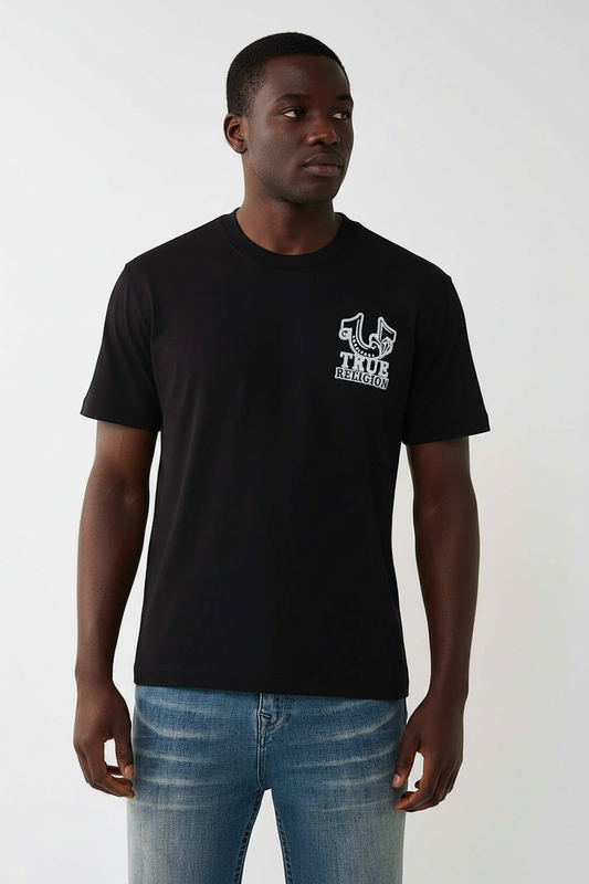 TRUE RELIGION Crest Logo Tee