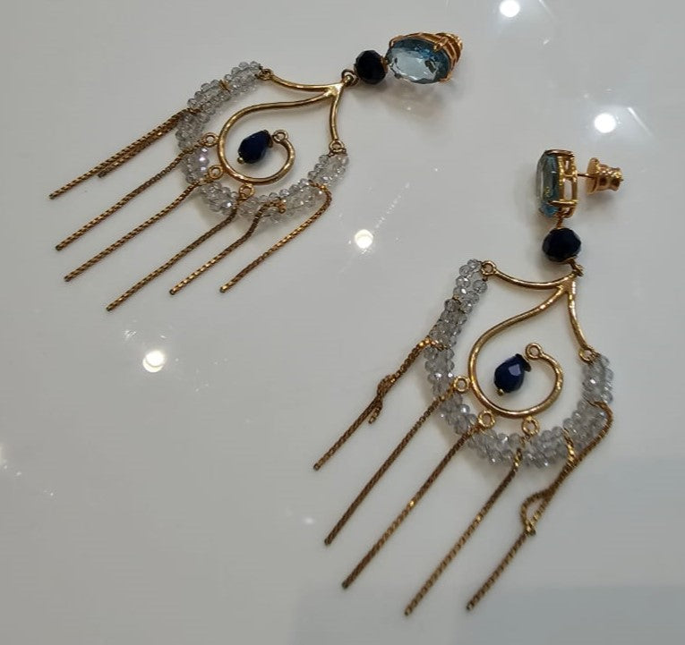 Earrings gold-plated #3