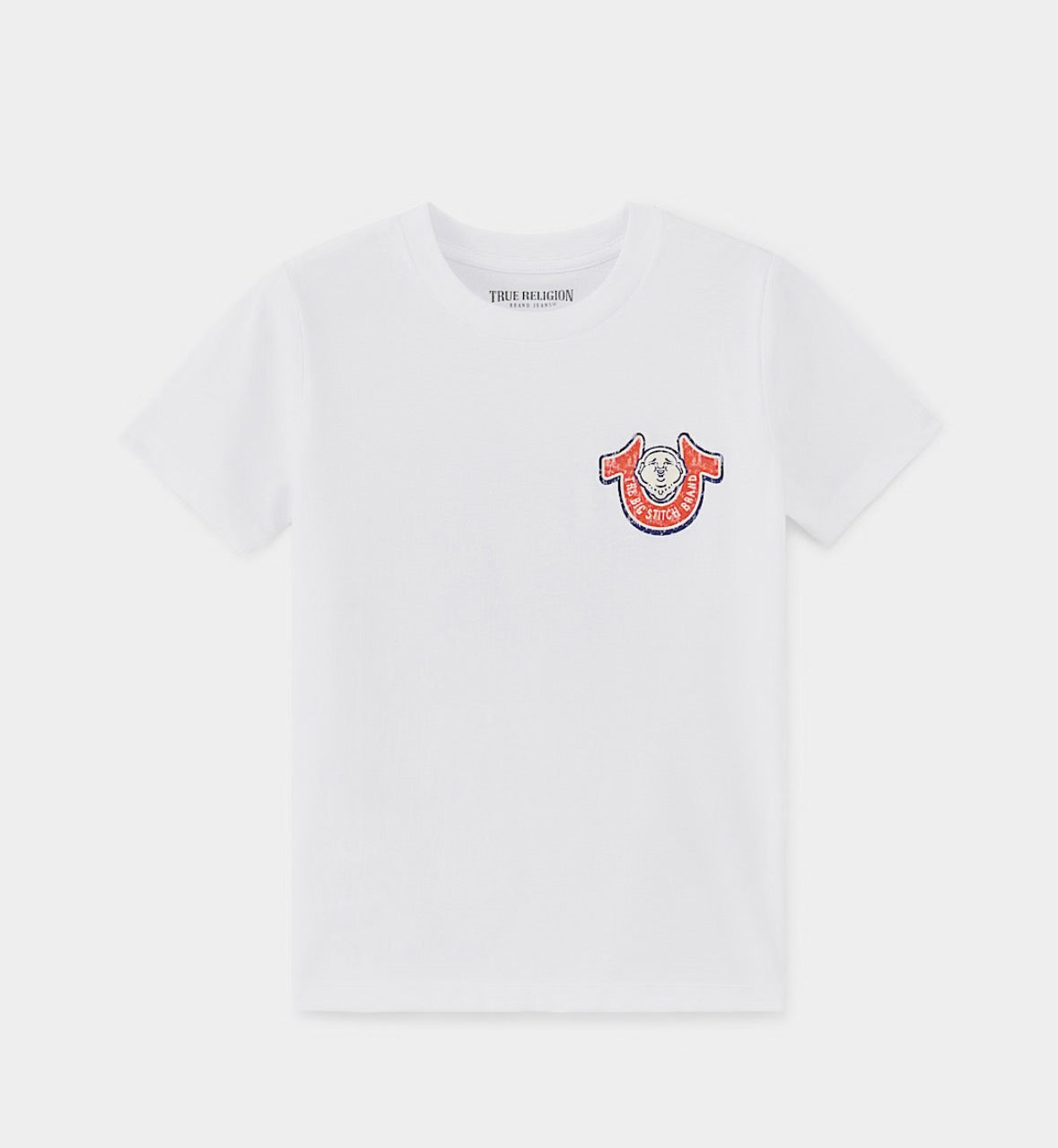 TRUE RELIGION Girls Crystal Vintage Logo Tee