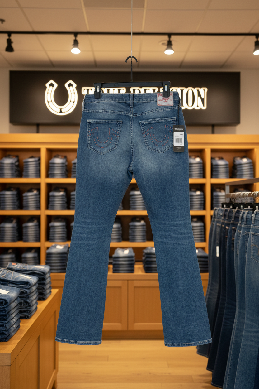TRUE RELIGION WOMEN Jeans Becca Big T MR Bootcut