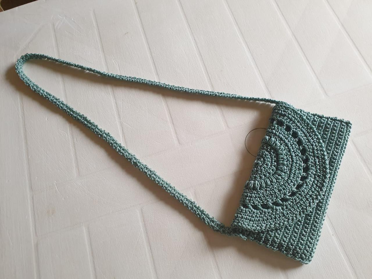 Macramé Mini Hand Bag #1