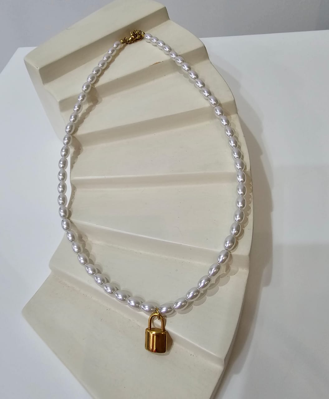 Necklace gold-plated #12