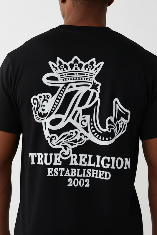 TRUE RELIGION Crest Logo Tee