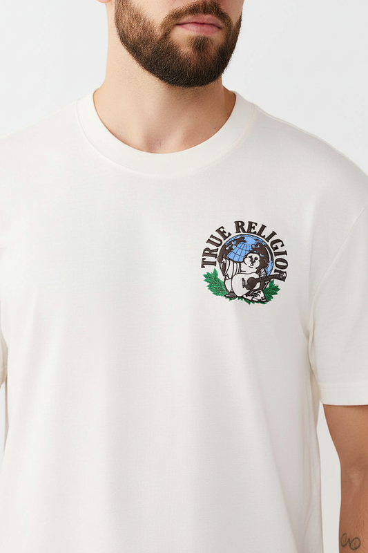 TRUE RELIGION Logo Earth Graphic Tee