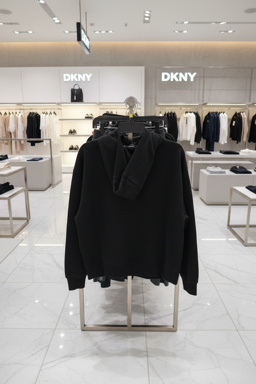 DKNY JEANS Women’s Logo Pullover Hoodie