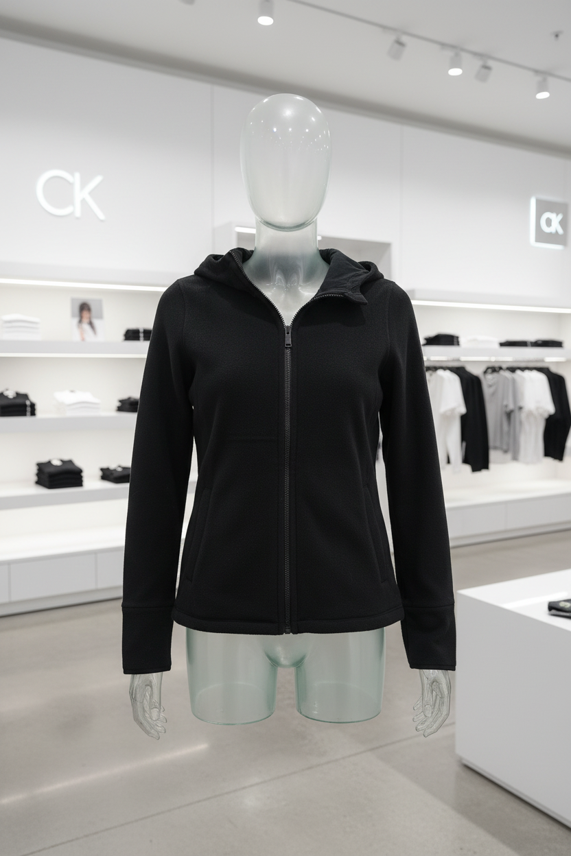 Calvin Klein Performance Women's Active Fleece Full-Zip Hoodie