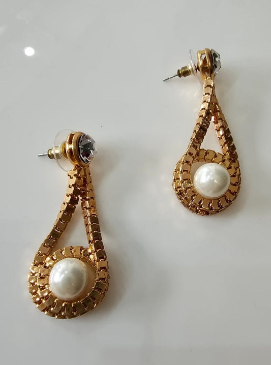 Earrings gold-plated #4