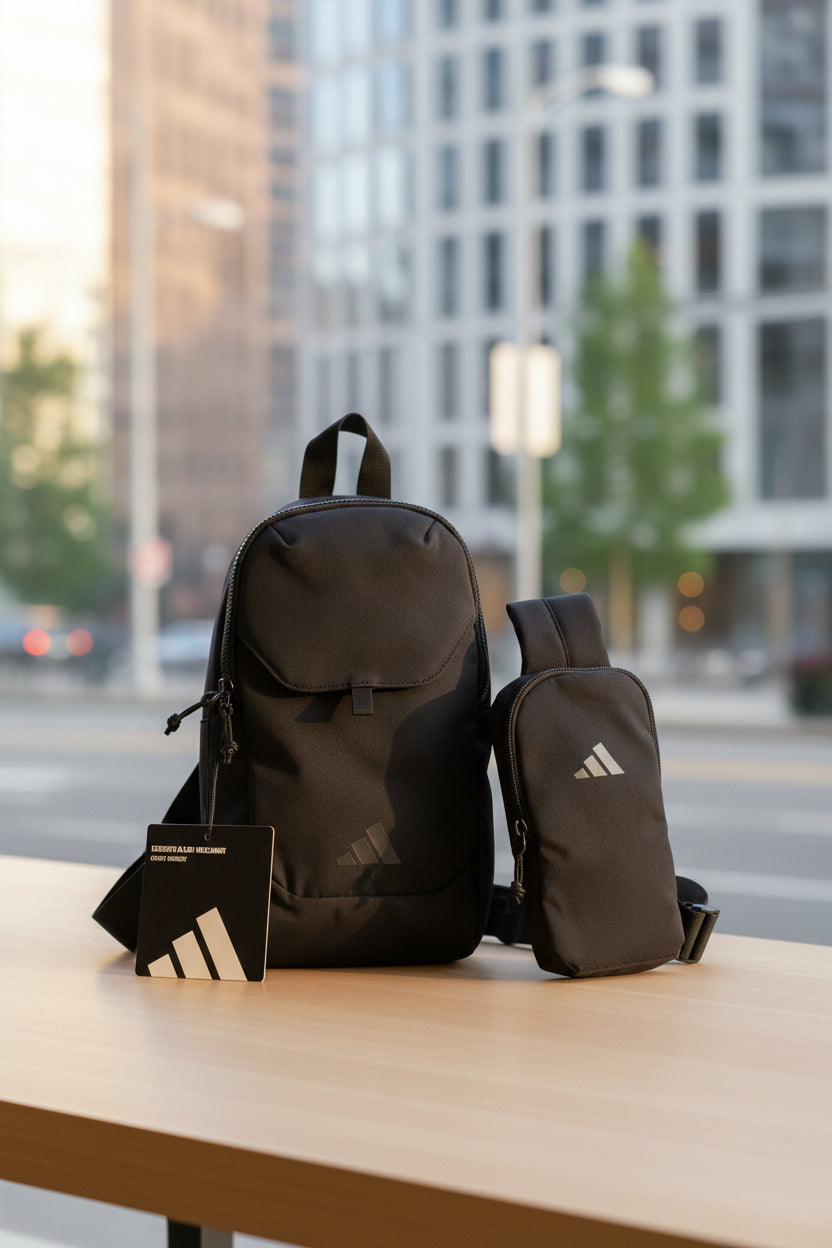 ADIDAS Black Sling – The Store