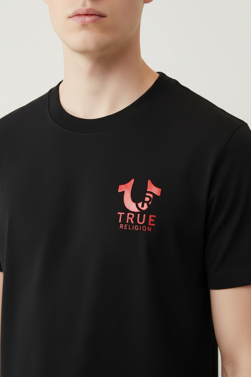 TRUE RELIGION Sticker Graphic Tee