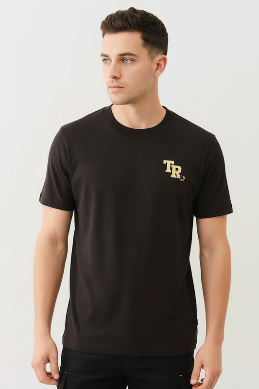TRUE RELIGION Metallic True Logo Tee