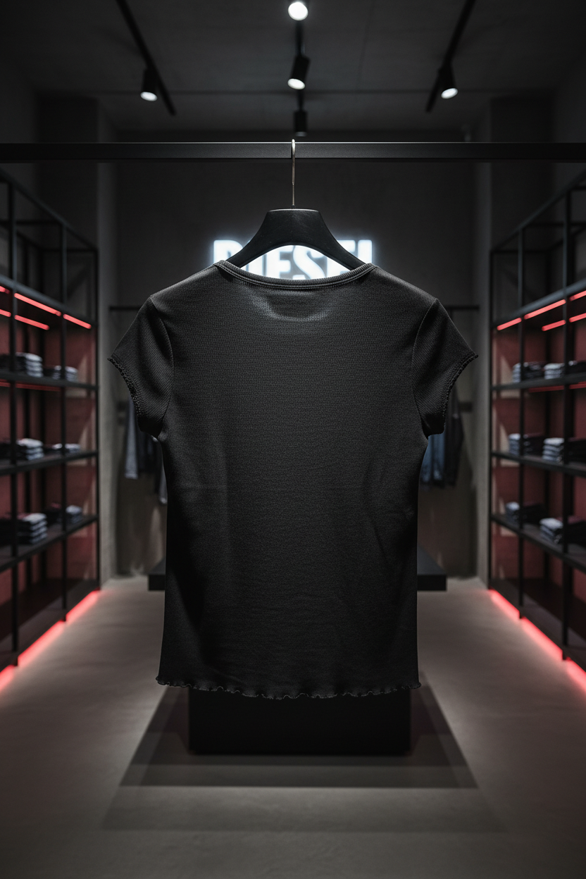 DIESEL T-Angie-Laces  Maglietta T-Shirt