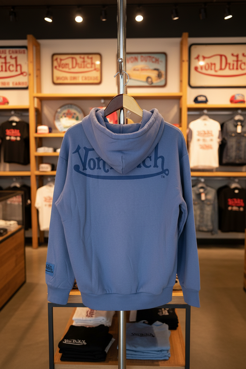 VON DUTCH Women Sweater Hoodie