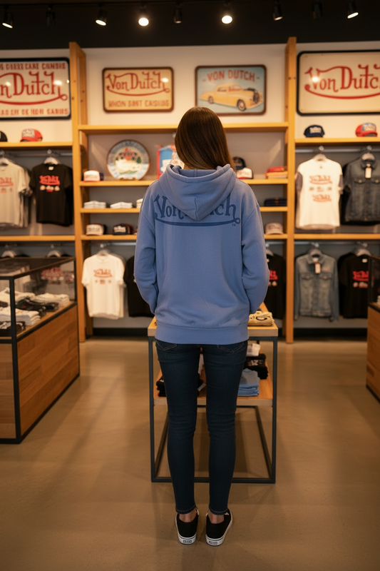 VON DUTCH Women Sweater Hoodie