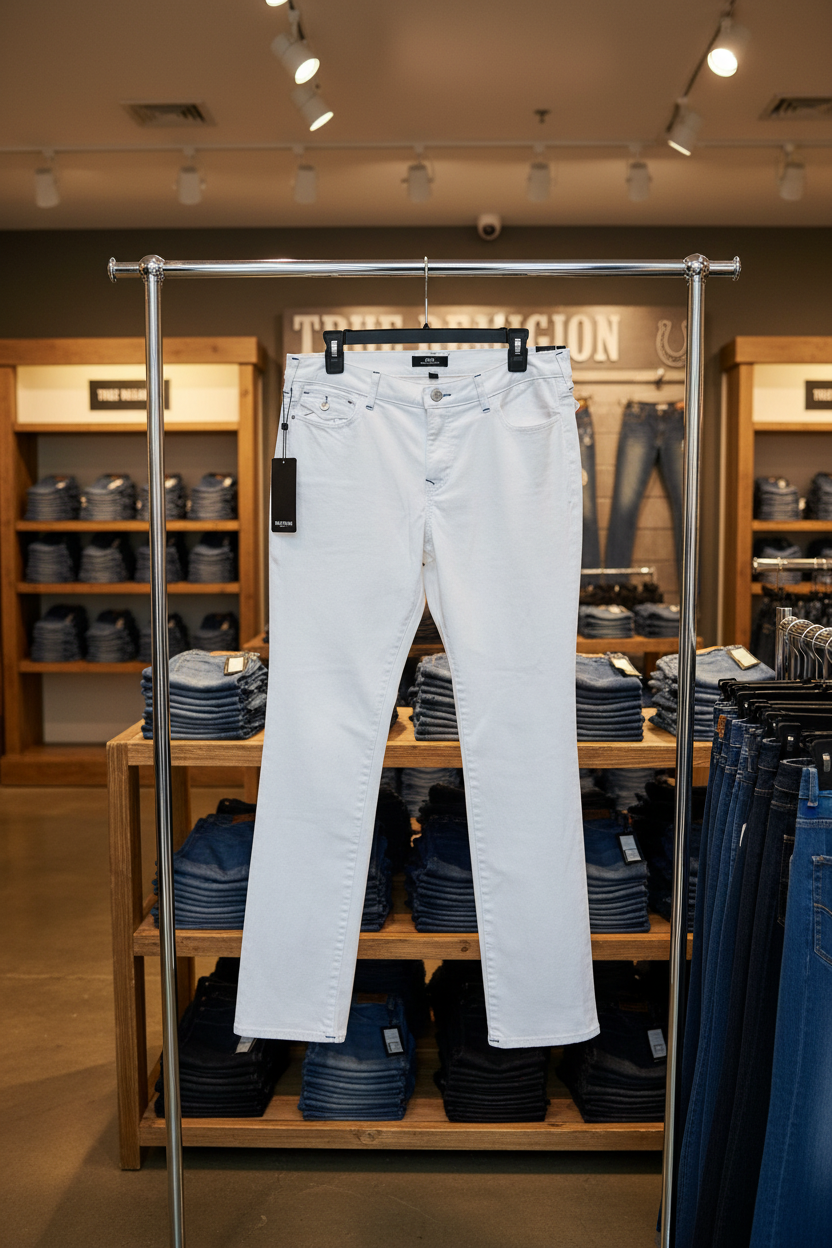 TRUE RELIGION WOMEN Jeans Billie SN Flap Straight