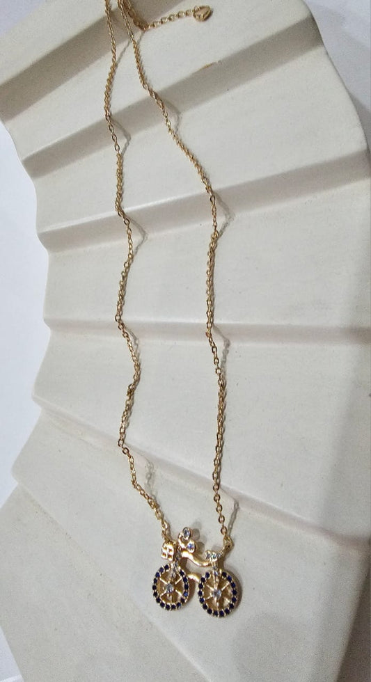 Necklace gold-plated #14