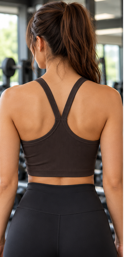 PRO-FIT Women's Seamless Ribbed Sports Bra
